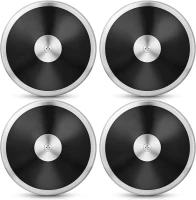 Wettarn 1 kg Discus for Men & Women – Track and Field Training (4-Pack)(m-1)