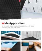 Abahub Non-Slip EVA Traction Pad 96''x16''/23.5''/38''/47'' & 48''x16'' – Camouflage Grip Mat, Self-Adhesive and Cut-to-Fit Decking for Boats, SUPs and Kayaks(m-5)