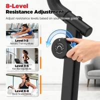 Winfita Magnetic Stair Stepper – Vertical Climber with 77LB Adjustable Resistance, 3-Level Pedal/Incline, Foldable Cardio Machine, 350LB Capacity(m-2)