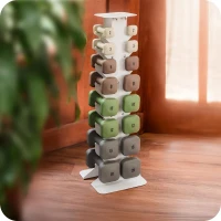 WeGym SafeGrip Square Dumbbells — Thick-Handled, Slip-Resistant, Anti-Roll Free Weights for Home Exercise, Weightlifting & Personal Training(m-3)