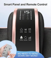 CARESKY Shiatsu Foot Massager with Heat & Rolling Deep-Kneading — Fits Up to Size 14, Multiple Modes for Plantar Fasciitis & Neuropathy(m-5)