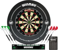 Winmau Diamond Plus Professional Bristle Dartboard Set(m-1)