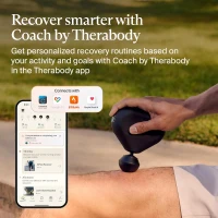 TheraGun Mini (3rd Gen) by Therabody – Compact, Travel-Ready Percussion Massage Gun for Fast Pain and Tension Relief (Black)(m-7)