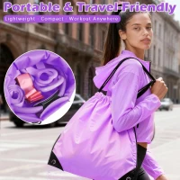 Complete Home Pilates Set for Women — 14"" Ring, 9.8"" Ball, Wrist/Ankle Weights, Bands & Accessories, Full Pilates Essentials Kit(m-8)