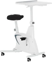 FLEXISPOT V9PRO/V9MAX Space-Saving Under-Desk Exercise Bike with Removable 2D Desktop — 8 Resistance Levels, 300 lb Heavy-Duty Capacity, Quick Assembly(m-1)
