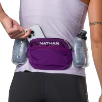 Nathan Trail Mix Plus Running Hydration Belt – Insulated Flasks, Multiple Pockets, Lightweight Waist Pack(m-4)