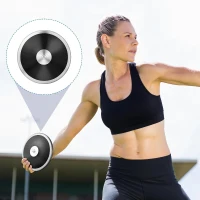 Wettarn 1 kg Discus for Men & Women – Track and Field Training (4-Pack)(m-2)