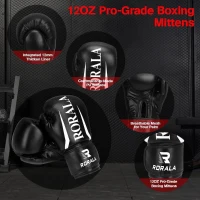 Freestanding Punching Bag with 12oz Pro Gloves — Heavy Bag for Adults & Youth, Standing Kickboxing Bag (Base Fills to 203 lbs)(m-6)