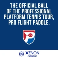 Xenon Platform Tennis Balls - Bright Yellow Championship Flocked Balls for High Visibility, Durable Play in All Conditions, APTA Approved - 2 Balls per Sleeve(m-5)