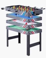 VEVOR 3-in-1/4-in-1 Combo Game Table (48""/54"") — Air Hockey, Ping Pong, Foosball & Billiards with Accessories(m-1)
