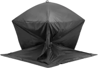 VEVOR Pop-Up Ice Fishing Shelter — Hub-Style Portable Tent, Insulated or Non-Insulated Options, Waterproof 300D Oxford Fabric, Includes Anchors, Ropes & Carry Bag (90 x 90 x 80 in)(m-9)