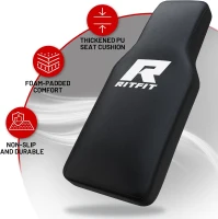 RitFit Leg Press & Hack Squat Machine – Adjustable Home Gym Plate-Loaded Trainer with Linear Bearings and Weight Storage(m-6)