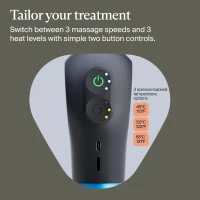 TheraGun Mini Plus by Therabody — Compact Percussive Massage with Built-In Heat for Faster Recovery on the Go(m-6)