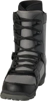 5th Element ST Lace + Dial Men's Snowboard Boots — Black, Compatible with Standard Strap Bindings, Waterproof Interior Liners, Built for All-Mountain Performance(m-4)