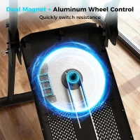 ERGOLIFE Foldable Stair Stepper – 6-Level Magnetic Resistance, Low-Noise Compact Stairmaster with 350LB Capacity(m-2)