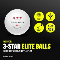 PRO-SPIN Carbon Table Tennis 4-Pack — Pro-Level Rackets with 7-Ply Blade, ITTF Rubber, 2.0mm Sponge (2 Blue + 2 Red)(m-7)