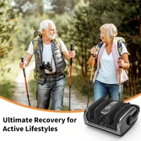 CARESKY Foot Massager with Heat — FSA & HSA Eligible Shiatsu Foot and Calf Massager for Plantar Fasciitis, Neuropathy, Circulation & Pain Relief, Deep Kneading Gift for Men & Women(m-7)