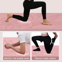 Large Yoga Mat 72"" x 36"" x 0.4"" - Extra-Wide, Extra-Thick Non-Slip Exercise Mat for Home, Studio or Gym Workouts(m-8)