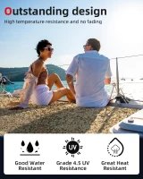 Abahub EVA Foam Traction Pad - Non-Slip, Self-Adhesive Camouflage Decking Sheet (Sizes: 96 in x 16 in / 23.5 in / 38 in / 47 in; 48 in x 16 in) for Boats, SUP, Kayak, Surfing(m-4)