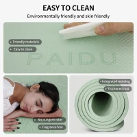 PAIDU Large Yoga Mat - 72 x 36 x 0.4 inches, Extra-Wide & Thick Non-Slip Exercise Mat for Yoga Studio, Gym or Home Workouts(m-4)