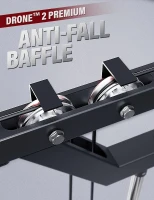 Major Fitness Drone2 Advanced Smith Machine — All-in-One Home Gym with Aluminum Pulley Set, Dual Lat Pulldown & Cable Crossover(m-2)