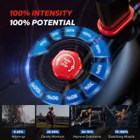 MERACH Magnetic Exercise Bike – Indoor Cycling with Proprietary App, 40 lb Flywheel & Up to 350 lb Capacity for Home Gym(m-7)