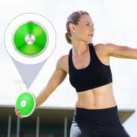 Wettarn 1 kg Discus Set (4-Pack) - Men's & Women's Track and Field Practice Discs(m-6)