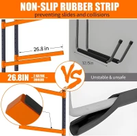 Wall-Mount Kayak Storage Rack — Heavy-Duty Adjustable Multi-Boat Organizer for Indoor & Outdoor Use, Garage Space-Saver(m-4)