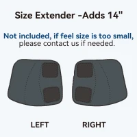 FIT KING Cordless Rechargeable Calf Massager — Portable 360° Leg Compression with 6 Intensities & 3 Modes(m-8)