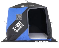 CLAM X Series Thermal Hub Shelter — Portable Angler Fishing Tent with Insulated Hub(m-7)