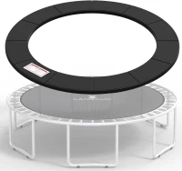 LANGXUN Replacement Trampoline Safety Pad for 15ft Round Frames – Waterproof Surround Cover with Foldable Design and 16mm EPE Foam(m-1)