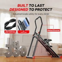 Vertical Climber — Folding Home Cardio Climber with 3-Level Resistance, Compact Full-Body Exercise Machine (New Version)(m-4)