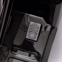 Qaba 6V Kids ATV, 4 Wheeler Electric Ride on Car with Music and LED Headlights, for Ages 37-72 Months Boys and Girls, Black(m-9)