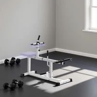 Soozier Adjustable Steel Seated Calf Raise Exercise Strength Training Gym Equipment, Purple(m-7)