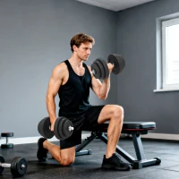 Soozier Adjustable 2 x 44lbs Weight Dumbbell Set for Weight Fitness Training Exercise Fitness Home Gym Equipment, Black (Pair)(m-9)