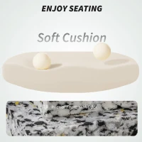 HOMCOM Ergonomic Office Chair, Mesh Reclining Desk Chair with Adjustable Lumbar Support, Headrest, Grey(m-9)