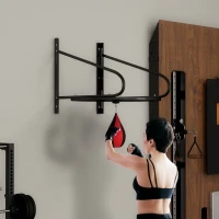 Soozier Wall-mounted Speed Bag Boxing Platform with Adjustable Height(m-1)
