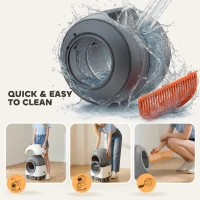 PawHut Automatic Cat Litter Box with App Control, Odor Isolation, Safety Protection, Anti-Pinch, 1 Roll Garbage Bag(m-9)