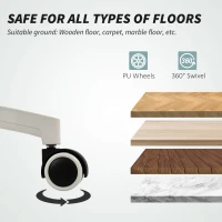 HOMCOM Ergonomic Mesh Office Chair, High Back Desk Chair with Rotatable Headrest, Flip-Up Armrests, Lumbar Support, Light Green(m-10)