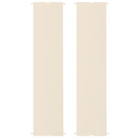 Outsunny 2 Pcs Pergola Replacement Canopy, UV Protection Pergola Shade Cover, Easy to Install, for 10 x 12ft Pergola, Khaki(m-1)