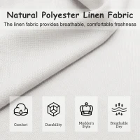 King Size Upholstered Platform Bed with Wingback Headboard, Double Bed with Solid Rubberwood Legs, 87'' L x 79.5'' W x 44.5'' H, White(m-6)