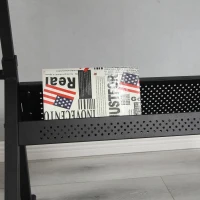 Adjustable Drafting Table Desk with Tilt Top, 2 Large Fabric Drawers, Drawing Desk with Side Pen Storage, 38.5" L x 23.5" W x 27" - 36" H, Maple(m-7)