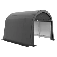 Outsunny 10' x 10' Outdoor Storage Tent, Heavy Duty and Waterproof Portable Shed for Bike, Motorcycle & Garden Tools(m-11)