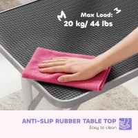 PawHut Foldable Pet Grooming Table for Dogs Cats with Adjustable Arm, Non-slip Surface, Black(m-6)