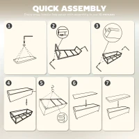 HOMCOM 47 Inches Storage Ottoman Bench, Foot Rest with Legs, End of Bed Bench, Corduroy Storage Chest for Living Room, Beige(m-7)