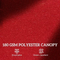 Outsunny 15' Outdoor Patio Umbrella with Twin Canopy Sunshade Steel Table Umbrella with Lift Crank, Cross base, Sandbag, Wine Red(m-7)