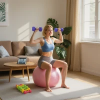 Soozier 44lbs Hex Dumbbell Set, Hand Weights Fitness Dumbbells for Home Gym Strength Training, Multi-Colour(m-9)