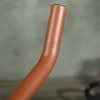 Soozier Quiet Stationary Exercise Bike with Adjustable Resistance, Seat, Black(m-10)