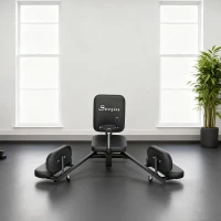 Soozier Leg Stretcher, 180° Adjustable Leg Split Machine with Handwheels, Leg Stretching Equipment for Flexibility(m-8)