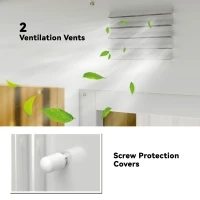 Outsunny 7' x 4' Outdoor Storage Shed, Metal Garden Tool Storage House Organizer with Lockable Sliding Doors and Vents for Backyard Patio Lawn, Yellow(m-6)